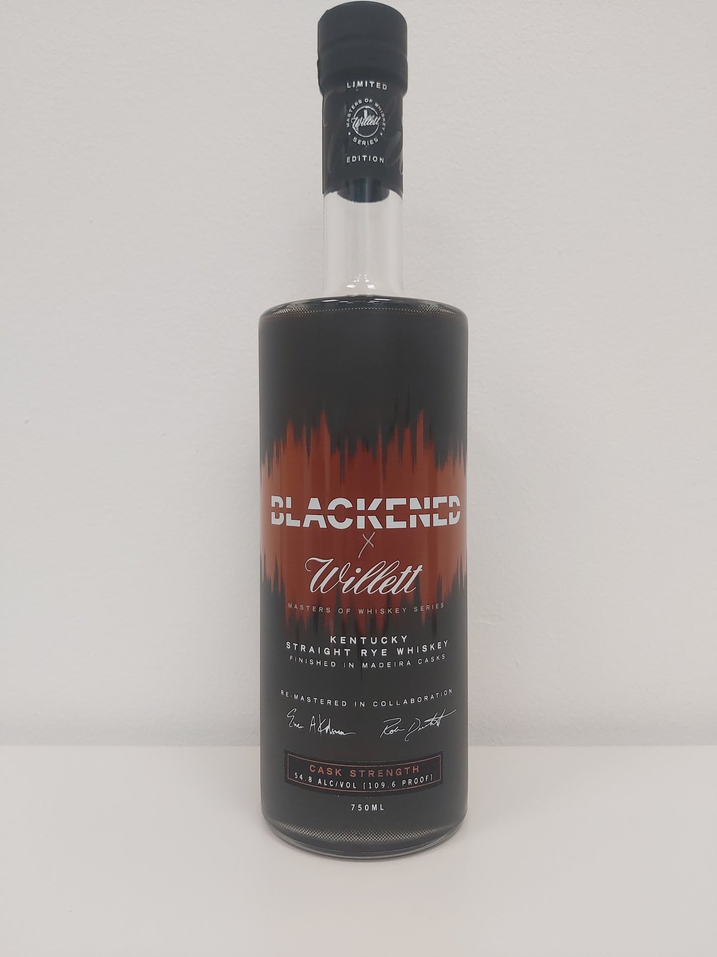 BLACKENED x willett 750ml