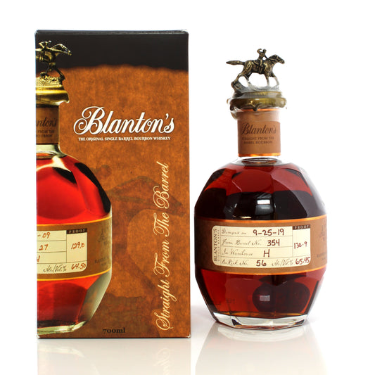 Blantons straight from the barrel