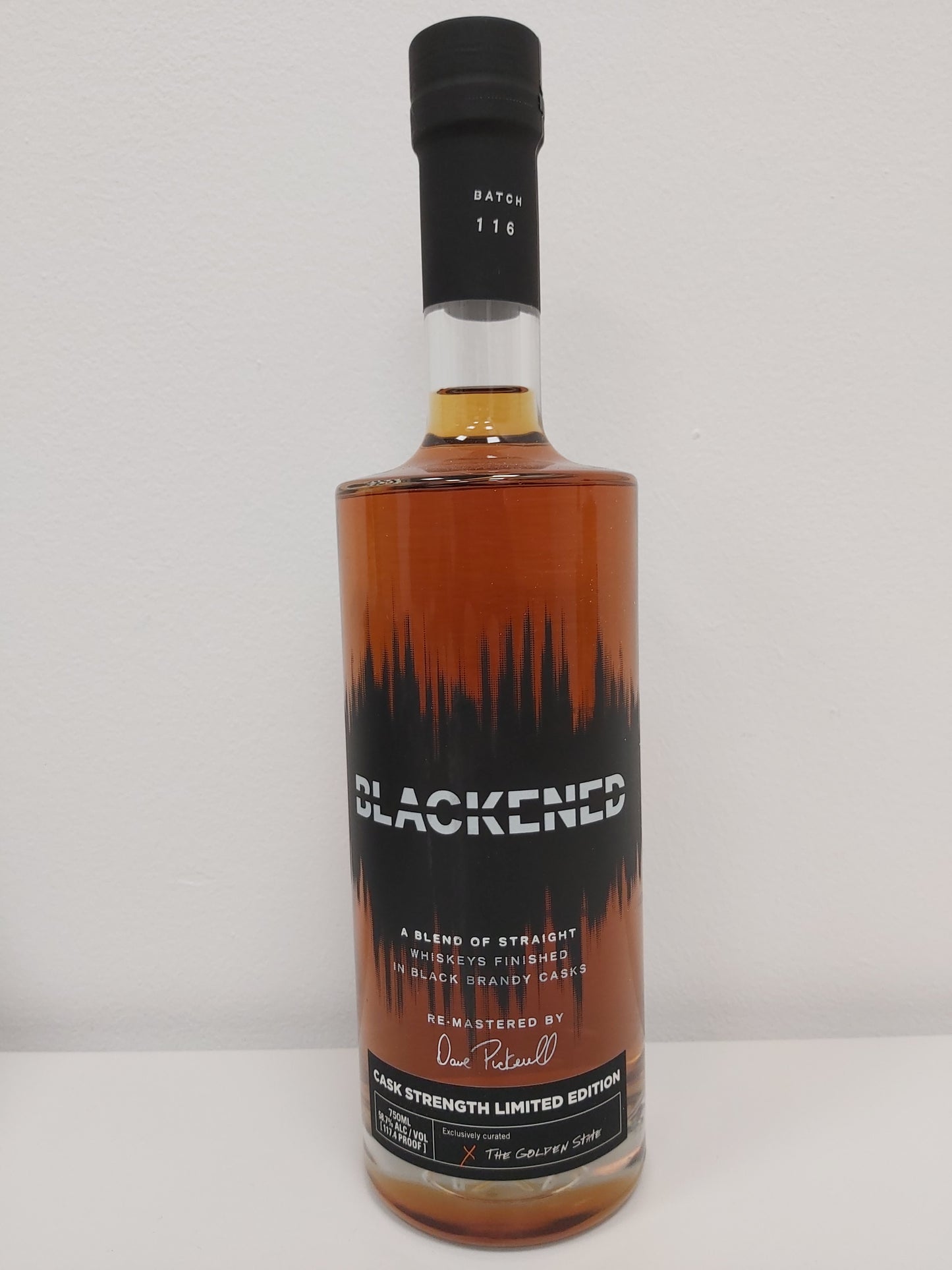 Blackened cask strength 750ml